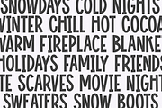 Fresh Snow | Cute Block Font, a Handwritten Font by KA Designs (Thumbnail 5 of 10)