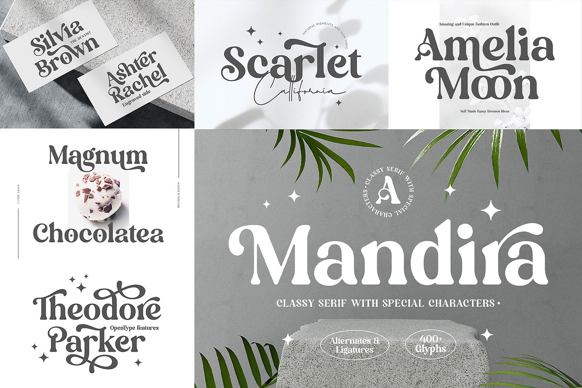 Font Bundle - Year End Sale! 95% OFF, a Font by Arterfak Project (Photo 6 of 16)