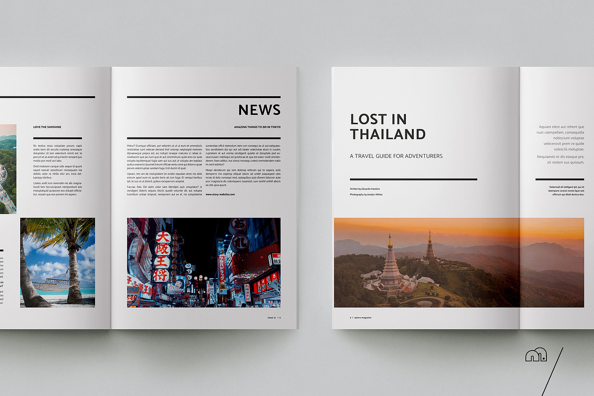 Xplore Magazine, a Magazine Template by bilmaw creative (Photo 4 of 18)