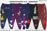 SWEATPANTS V.2 - MOCKUP, a Bottom Mockup by DaldSgh (Thumbnail 1 of 15)