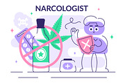 10 Narcologist Vector Illustration, a Healthcare Illustration by denayunebgt (Thumbnail 4 of 4)