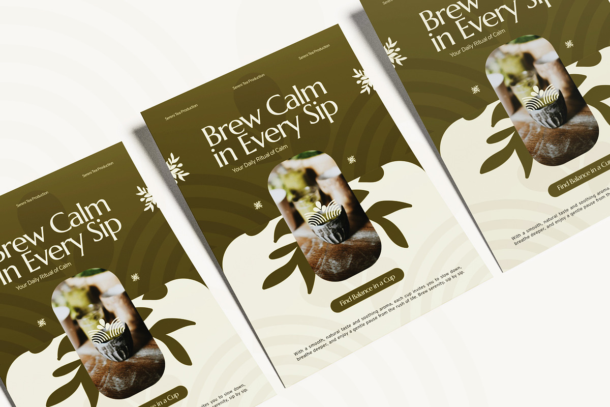 Sereni Tea - Flyer, a Card Template by Fannan Studio (Photo 3 of 3)