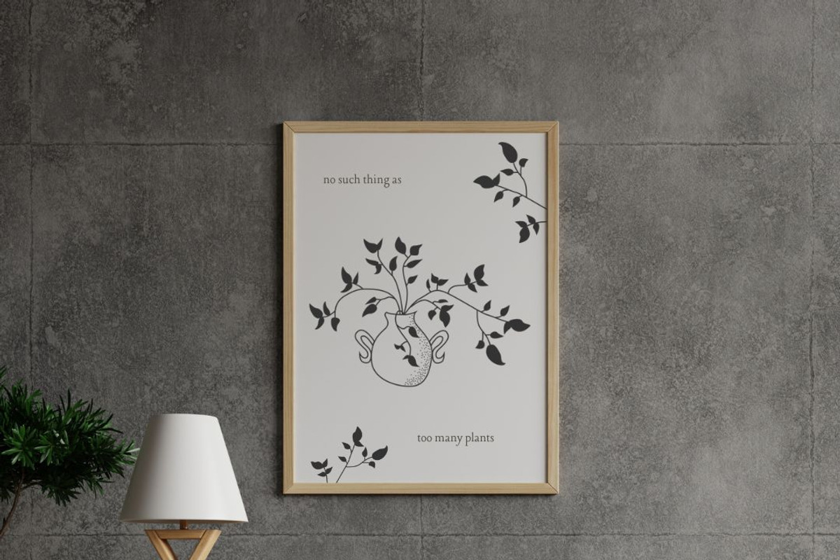 Plants: minimal house plants, a Decorative Illustration by Stacey Shaller (Photo 5 of 7)