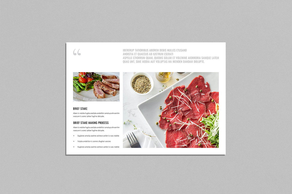 Cookbook | Recipe Book Landscape, a Brochure Template by ElvinPrint (Photo 5 of 8)