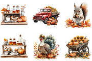 Autumn Sublimation Clipart, an Illustration by cherrydesign (Thumbnail 3 of 3)