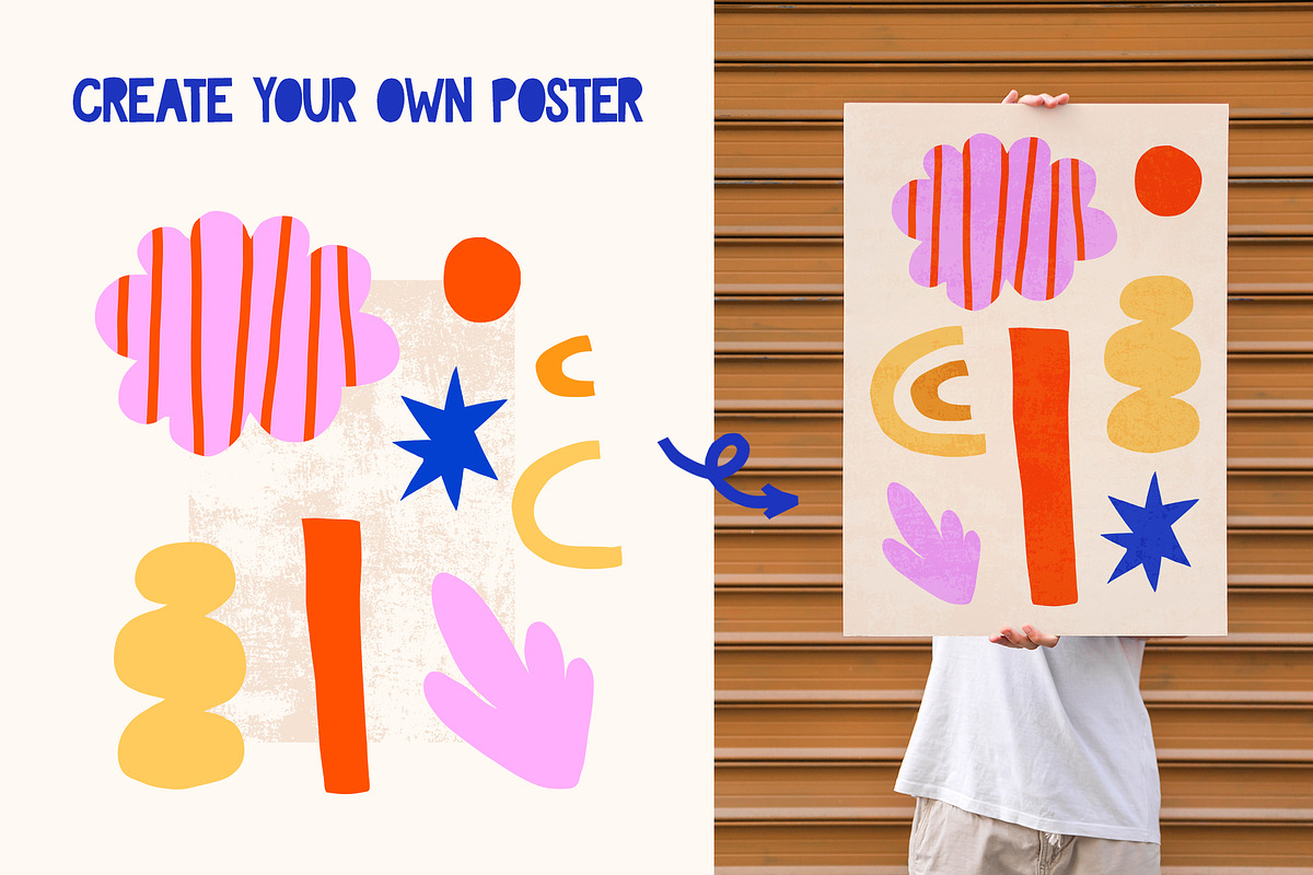 Cutout Vibes Vector Poster Creator, an Object Graphic by ArtFM (Photo 11 of 14)