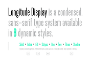 Longitude Display, a Sans Serif Font by lukelisi (Thumbnail 4 of 8)