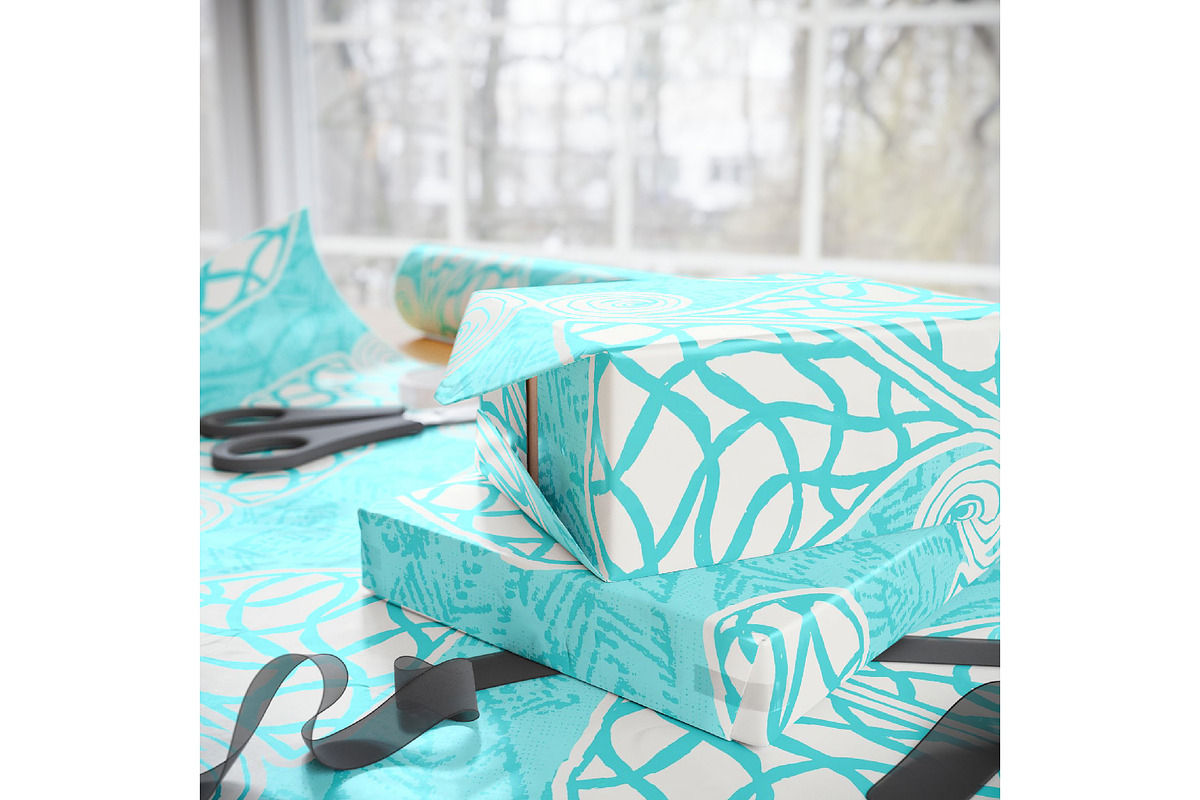 Soft Teal Whisper – by Kraalikaa, a Decorative Illustration by kraalikaacreations (Photo 3 of 4)