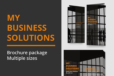 Simple business brochure pack
