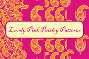 Lovely Pink Paisley patterns, a Pattern Graphic by ThaiByGaew (Thumbnail 1 of 3)