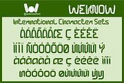 EFFECT FONT, a Blackletter Font by weknow (Thumbnail 8 of 8)
