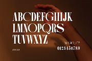 Jengky Elegant Serif Font, a Serif Font by Graphicxell (Thumbnail 10 of 10)