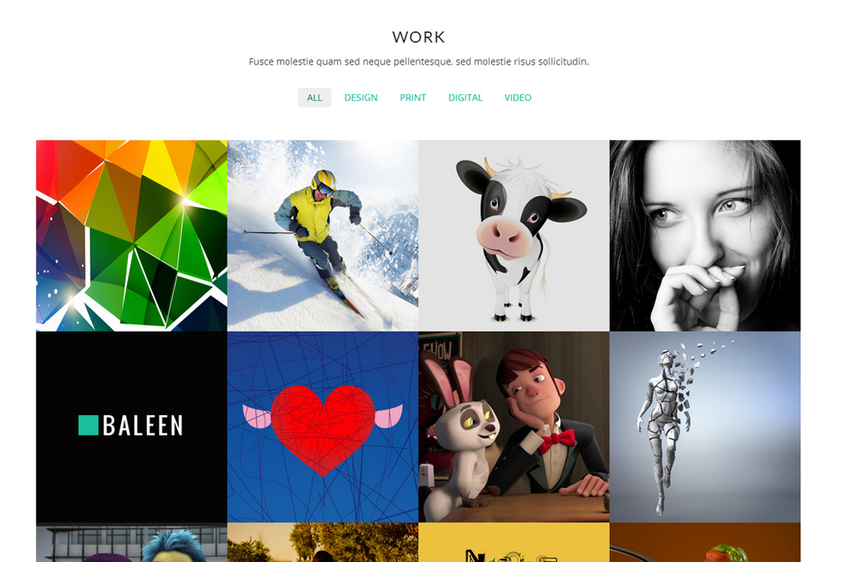 Baleen - One Page Bootstrap Template, a Bootstrap Template by DesignOrbital (Photo 3 of 5)