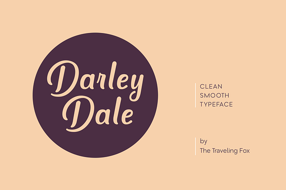 Darley Dale - A smooth script preview 6