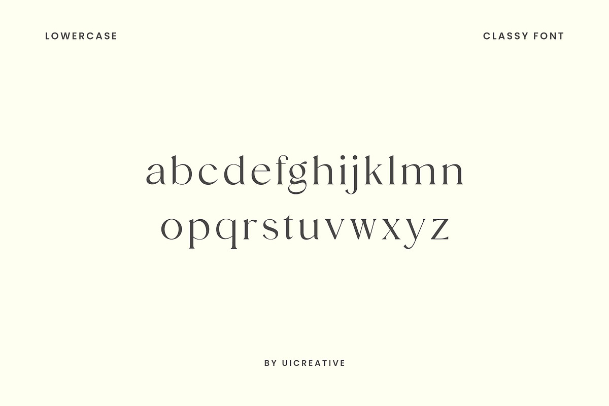 Vigosamine Luxury Serif Font, a Serif Font by UICreative (Photo 5 of 12)