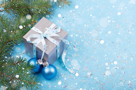 Christmas handmade presents containing advent, background, and blue, a Holiday Photo by Alim Yakubov