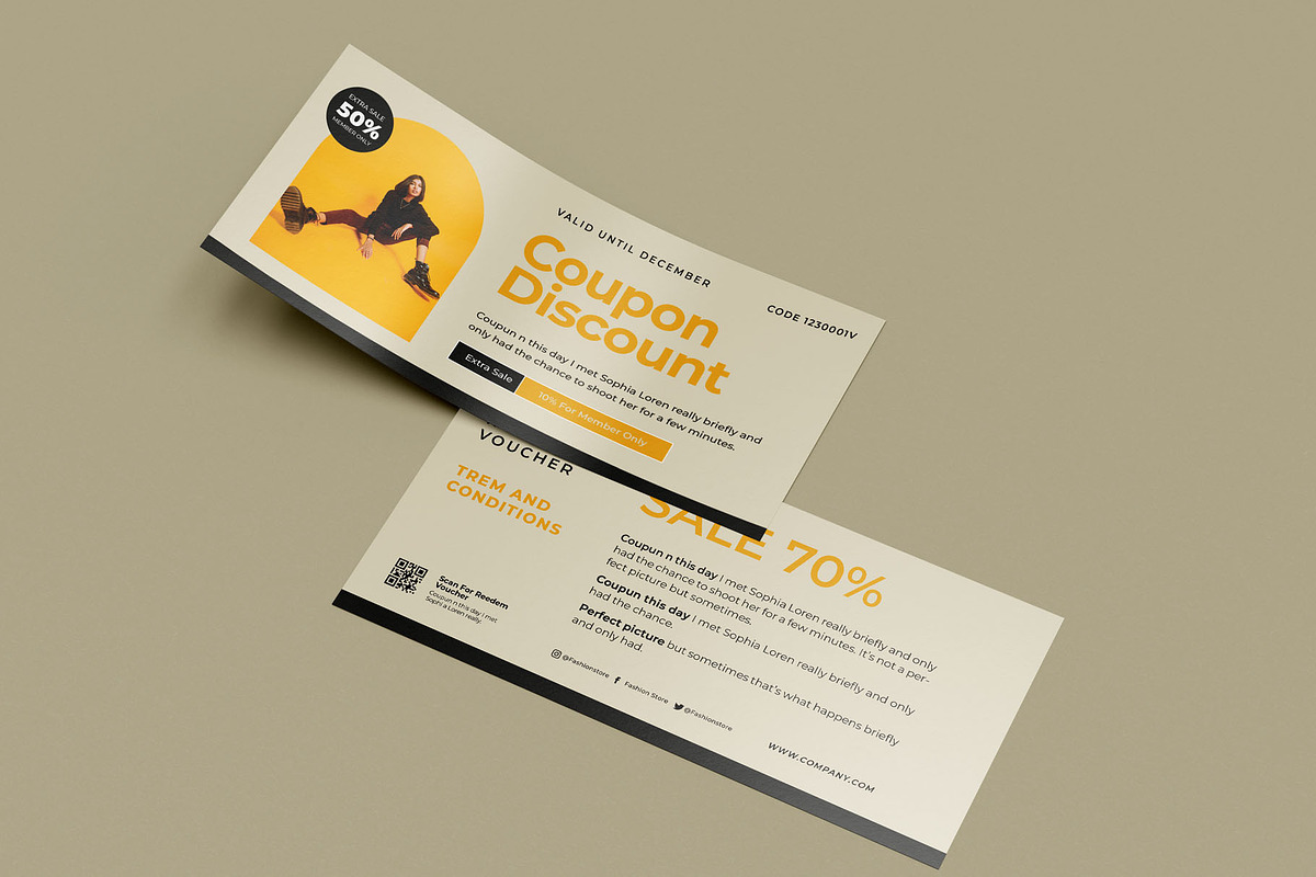 Urban Fashion Voucher, a Templates & Theme by rzkaamlya (Photo 1 of 3)