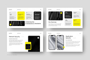 Cybersecurity Company Pitch Deck, a Presentation Template by FIBRINOSÄ (Thumbnail 5 of 7)