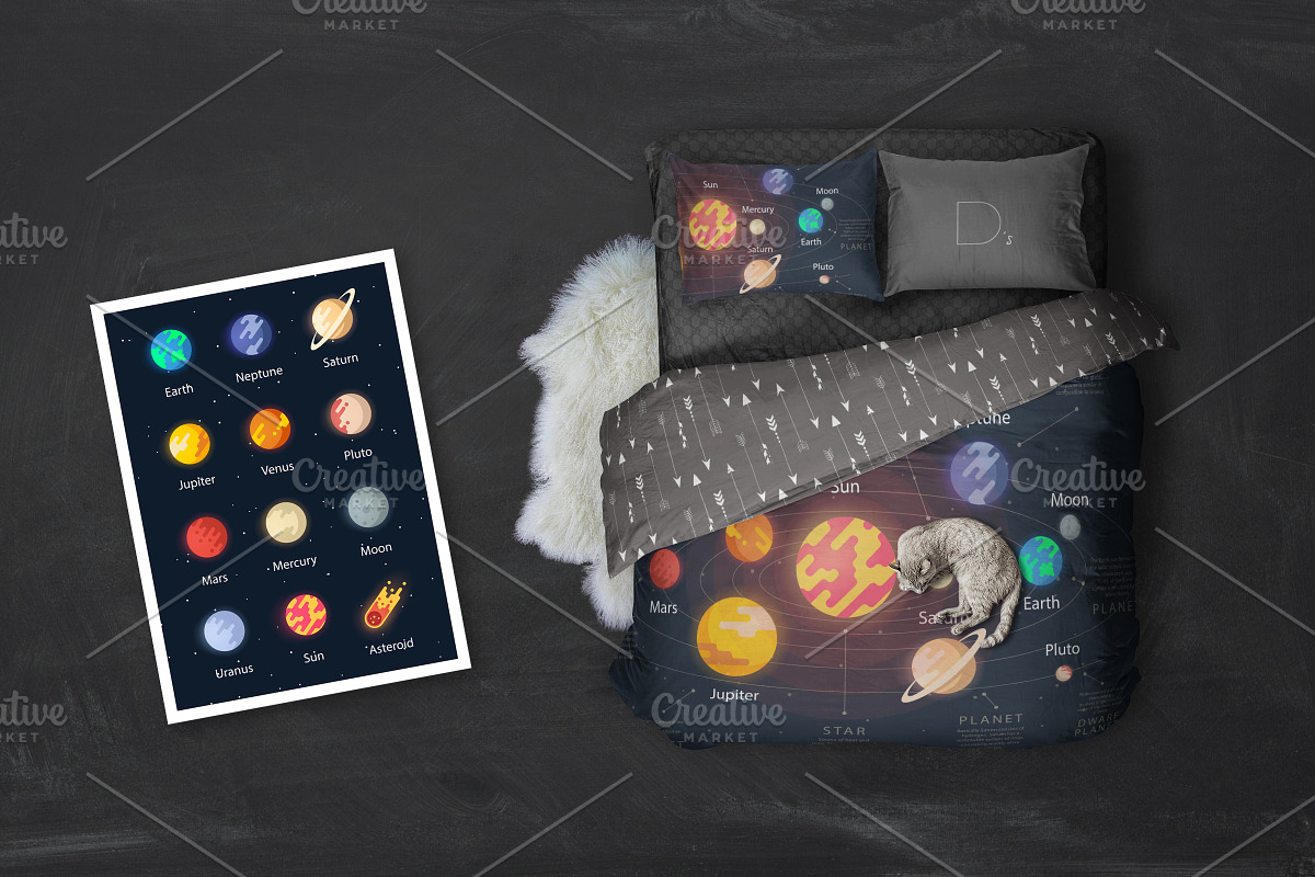 Svg planets and moon., an Icon by Nomber_86 (Photo 2 of 3)