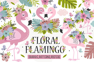 Floral Flamingo Collection