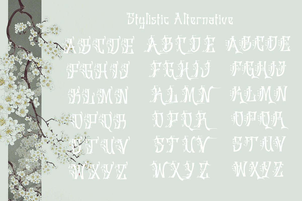 Tatsukaze - Japanese Font, a Font by madeDeduk (Photo 7 of 9)