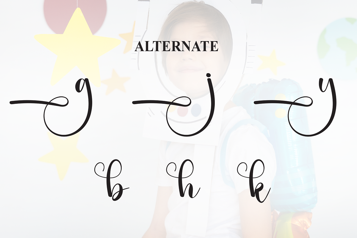Starboys | Script Font, a Handwritten Font by Scratchones (Photo 8 of 9)