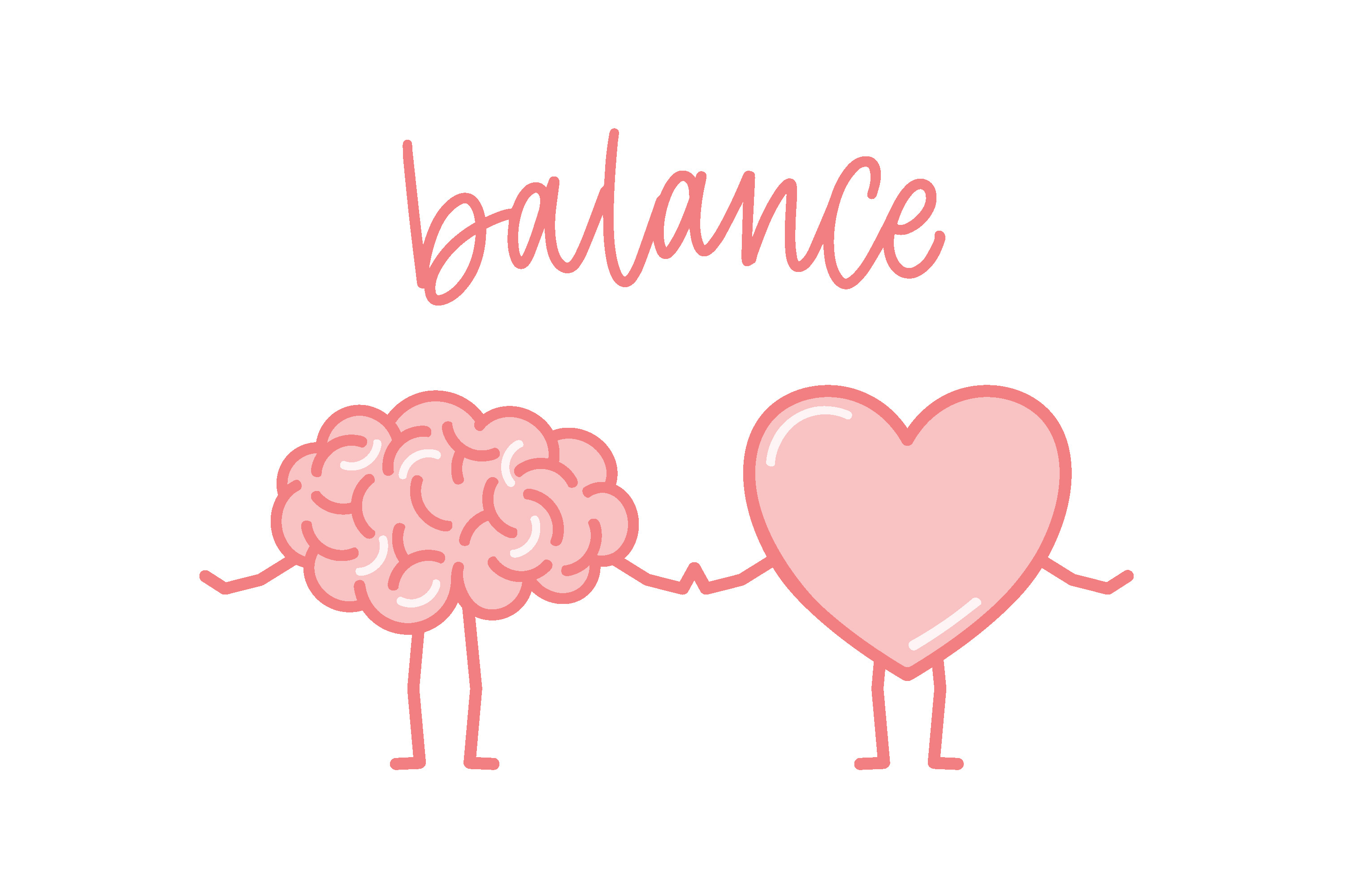 Heart and brain balance, a Healthcare Illustration by Good Studio