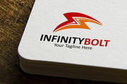 Infinity Bolt Logo Template, a Branding & Logo Template by mesuka (Thumbnail 1 of 2)