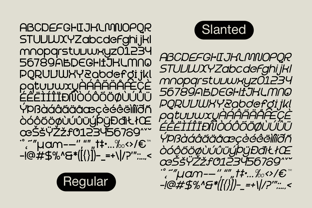Kregan - Futuristic Geometric Sans, a Sans Serif Font by Pandeka Studio (Photo 6 of 6)