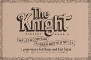Rontage Display - Vintage Display, a Serif Font by Letterhend Studio (Thumbnail 4 of 8)