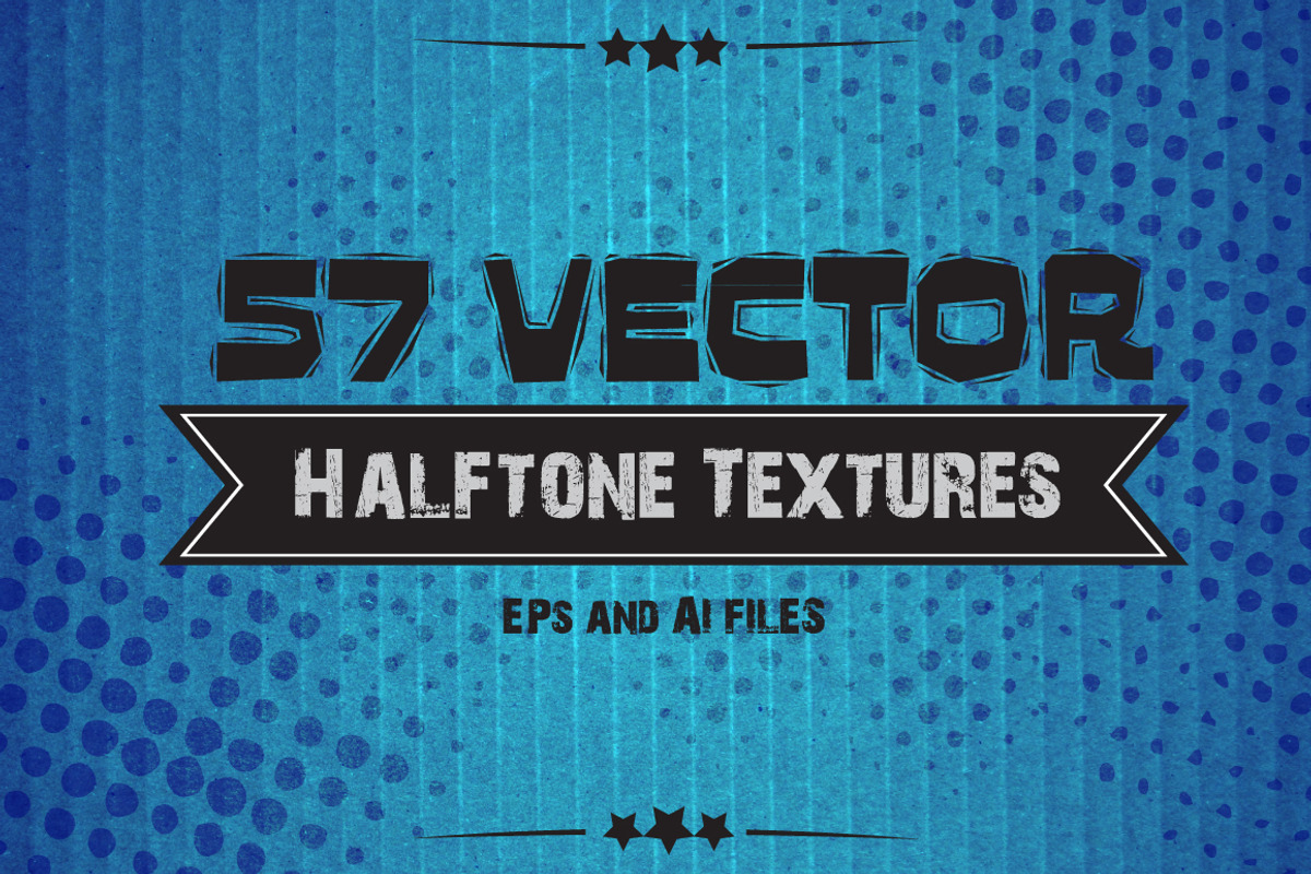 57 Vector Halftone Textures