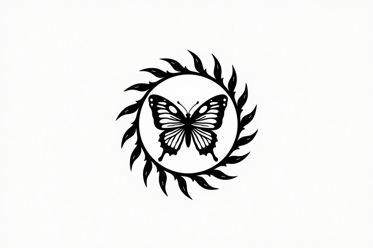 Nature Butterfly Vector Art, an Illustration by balal (Photo 7 of 9)