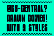 CS Central Drawn, a Sans Serif Font by Craft Supply Co. (Thumbnail 2 of 8)