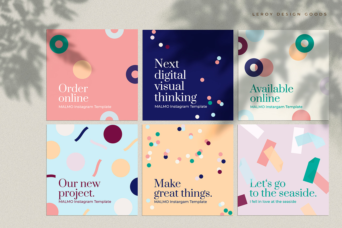 MALMO – Instagram Branding Template, a Social Media Template by LEROY Design (Photo 6 of 7)