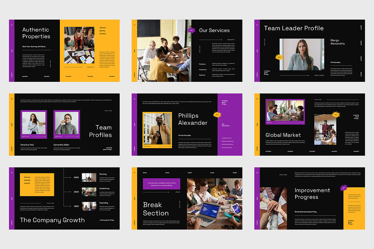 Gexa : Agency Overview Powerpoint, a Presentation Template by Punkl Camp (Photo 7 of 9)