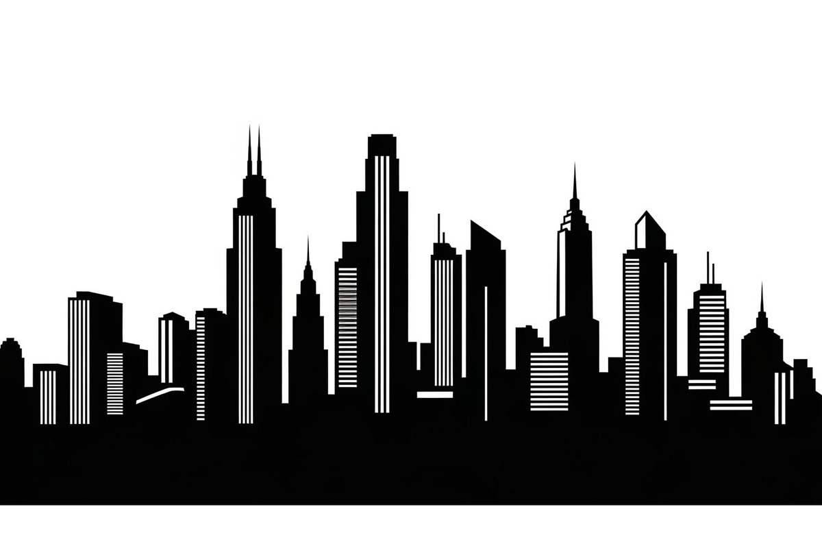 City Skyline Silhouette Bundle, an Illustration by jahid234 (Photo 16 of 41)