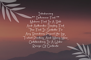 Dellcince - Font, a Script Font by artchiles_design (Thumbnail 3 of 5)