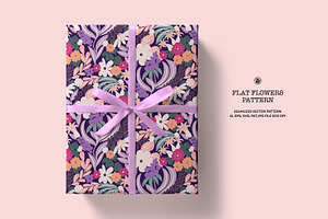 Flat Floral Pattern 2