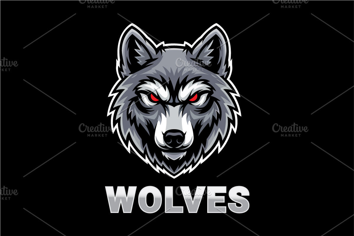 Wolf Logo Design, an Animal Illustration by shazi (Photo 2 of 2)