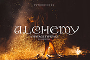 Alchemy - A Magical Typeface, a Serif Font by AndrewPixel (Thumbnail 1 of 7)