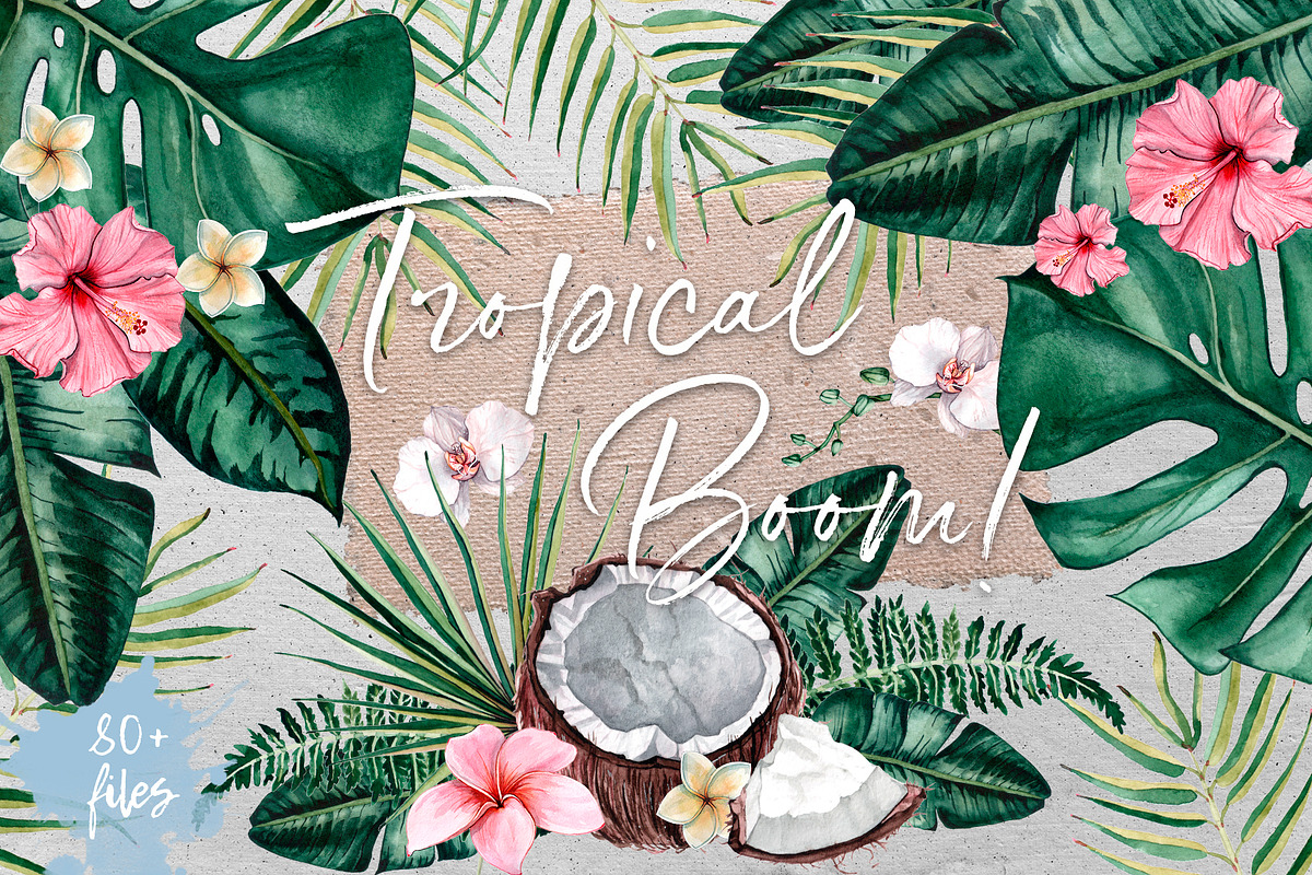 Tropical Boom, an Illustration by CrystalinaShop (Photo 2 of 7)