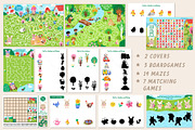 Easter village games and activities, an Education Illustration by Lexi Claus (Thumbnail 3 of 15)