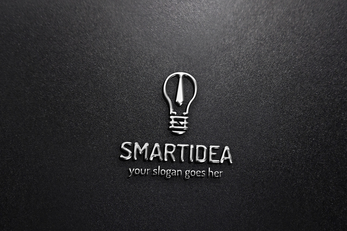 Smart Idea Logo Template, a Branding & Logo Template by GladicMonster (Photo 4 of 11)