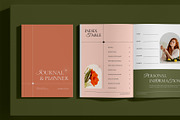 Orange Boho Journal Planner, a Stationery Template by Neermana (Thumbnail 2 of 10)