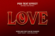 Love Red Text Effect PSD Template, a Layer Style Add-On by bdrobin (Thumbnail 2 of 2)