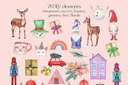 Boho Chic Pastel Christmas Mood, a Seasonal Illustration by Catch the Dream Art (Thumbnail 7 of 9)