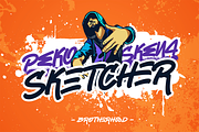 Whest Hoop - Graffiti Font, a Handwritten Font by Pekotype (Thumbnail 5 of 15)
