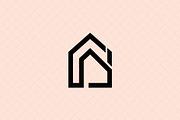 Minimalist House Emblem, an Object Illustration by Vectorium Studio (Thumbnail 1 of 4)