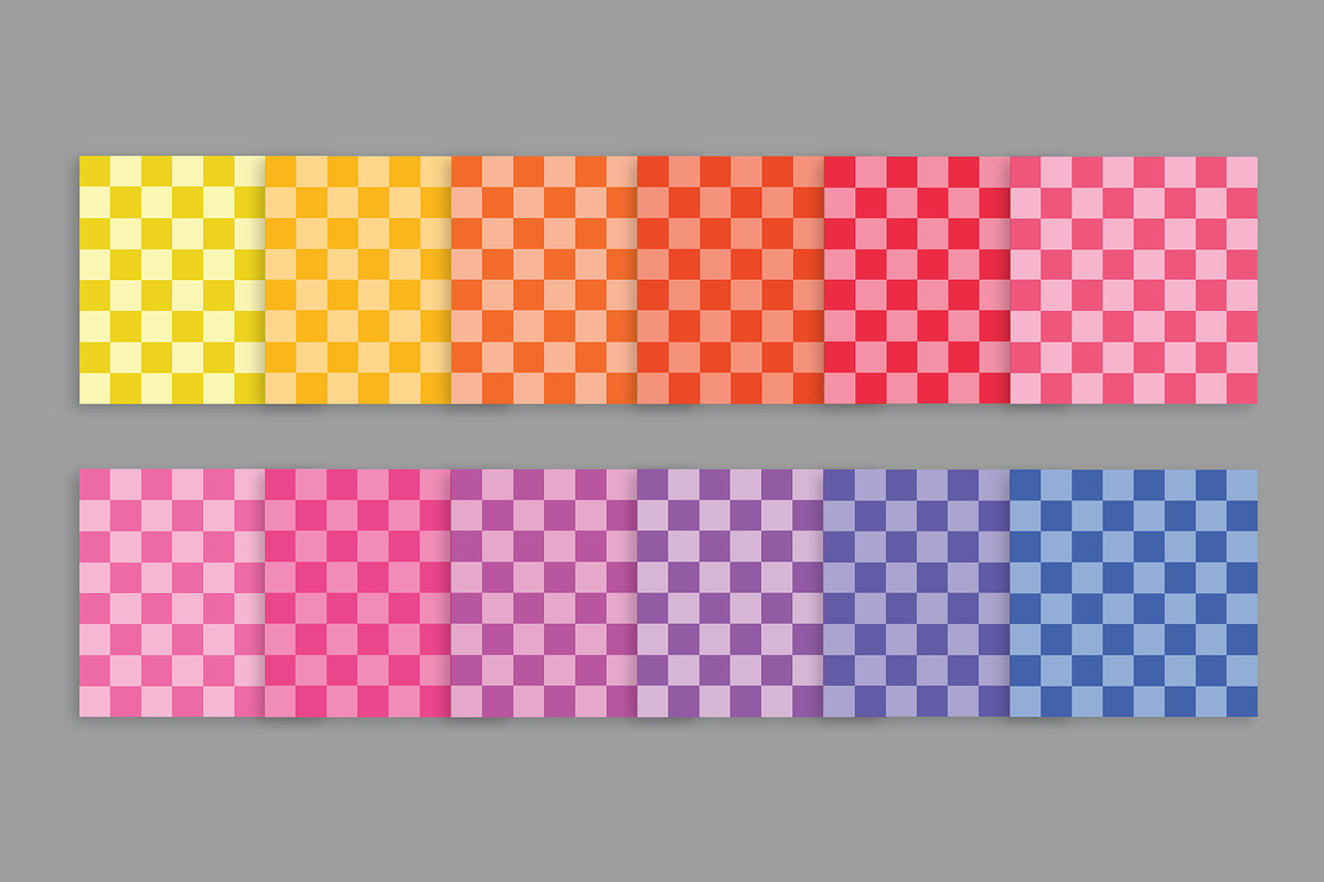 Two-Tone Checkerboard Patterns, a Pattern Graphic by Running With Foxes (Photo 2 of 9)