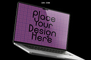 5 Laptop Mockups on Concrete Block, a Mac Mockup by smishura (Thumbnail 7 of 11)